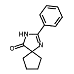 CAS 登录号：779309-80-7， 2-苯基-1,3-二氮杂螺[4.4]壬-1-烯-4-酮
