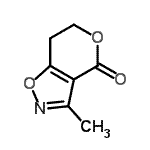 CAS 登录号：77931-57-8， 3-甲基-6,7-二氢-4H-吡喃并[3,4-d][1,2]恶唑-4-酮