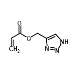 CAS 登录号：779354-77-7， 1H-1,2,3-三唑-4-基甲基丙烯酸酯