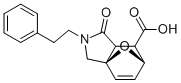 结构式 CAS# 77960-22-6, (3aa,6a,7a,7ab)-1,2,3,6,7,7a-六氢-1-氧代-2-(2-苯基乙基)-3a,6-环氧-3aH-异吲哚-7-羧酸