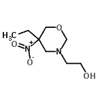 CAS 登录号：779975-62-1， 2-(5-乙基-5-硝基-1,3-恶嗪烷-3-基)乙醇