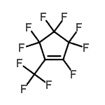 CAS 登录号：780-87-0， 1,3,3,4,4,5,5-七氟-2-(三氟甲基)环戊烯