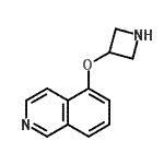 CAS 登录号：780021-95-6， 5-(3-氮杂环丁基氧基)异喹啉