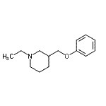 CAS#: 780022-13-1， 1-Ethyl-3-(phenoxymethyl)piperidine