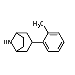 CAS 登录号：780035-79-2， 3-(2-甲基苯基)-8-氮杂双环[3.2.1]辛烷