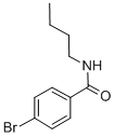结构式 CAS# 78080-34-9, 4-溴-N-丁基苯甲酰胺