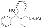 CAS 登录号:78109-95-2, 2-(氨基甲基)-1,1-二苯基丁烷-1-醇盐酸盐