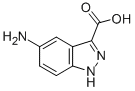 CAS 登录号：78155-77-8， 5-氨基-1H-吲唑-3-羧酸
