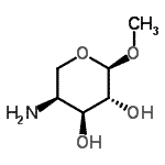 CAS#: 781551-16-4， Methyl 4-amino-4-deoxy-alpha-L-arabinopyranoside