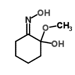 CAS 登录号：781559-58-8， (2Z)-2-(羟基亚胺)-1-甲氧基环己醇