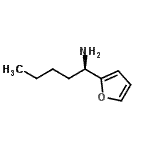 CAS 登录号：781611-07-2， (1R)-1-(2-呋喃基)-1-戊胺