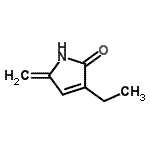 CAS 登录号：78210-71-6， 3-乙基-5-亚甲基-1,5-二氢-2H-吡咯-2-酮