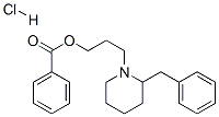 CAS 登录号：78219-41-7， 3-(2-苄基哌啶-1-基)丙基苯甲酸酯盐酸盐
