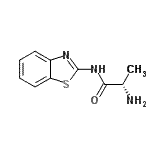 CAS 登录号：78221-03-1， N-1,3-苯并噻唑-2-基-L-丙氨酰胺