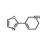 CAS 登录号：782416-80-2， 5-(1,3-恶唑-2-基)-1,2,3,6-四氢吡啶