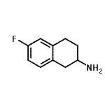 CAS#: 782427-32-1， 6-Fluoro-1,2,3,4-tetrahydro-2-naphthalenamine