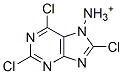 CAS 登录号：78295-87-1， 2,6,8-三氯嘌呤铵盐
