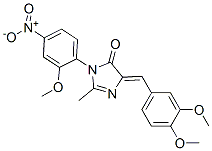 CAS#: 78311-94-1， (5Z)-5-[(3,4-Dimethoxyphenyl)Methylidene]-3-(2-Methoxy-4-Nitrophenyl)-2-Methylimidazol-4-One