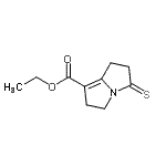 CAS 登录号：78312-56-8， 乙基3-硫代-2,3,5,6-四氢-1H-吡咯里嗪-7-羧酸酯