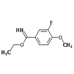 CAS#: 783270-14-4， Ethyl 3-fluoro-4-methoxybenzenecarboximidate