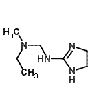 CAS 登录号：783289-31-6， N'-(4,5-二氢-1H-咪唑-2-基)-N-乙基-N-甲基甲烷二胺