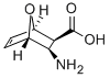 结构式 CAS# 783340-43-2, (1R,2S,3R,4S)-rel-3-氨基-7-氧杂双环[2.2.1]庚-5-烯-2-羧酸