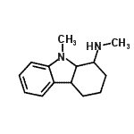 CAS 登录号：784098-48-2， N,9-二甲基-2,3,4,4a,9,9a-六氢-1H-咔唑-1-胺