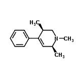 CAS 登录号：784986-58-9， (3R,6S)-1,3,6-三甲基-4-苯基-1,2,3,6-四氢吡啶