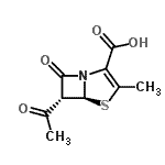 CAS#: 784999-23-1， (5S,6R)-6-Acetyl-3-methyl-7-oxo-4-thia-1-azabicyclo[3.2.0]hept-2-ene-2-carboxylic acid