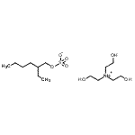CAS 登录号：78568-66-8， 2-羟基-N,N-二(2-羟基乙基)乙铵2-乙基己基硫酸盐