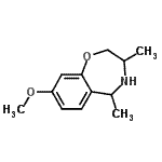CAS#: 785714-32-1， 8-Methoxy-3,5-dimethyl-2,3,4,5-tetrahydro-1,4-benzoxazepine