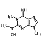 CAS 登录号：785716-00-9， 6-亚氨基-N,N,1,9-四甲基-6,9-二氢-1H-嘌呤-2-胺