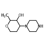 CAS 登录号：785730-78-1， 1,5-脱水-2,3,6-三脱氧-3-(1-哌嗪基)己糖醇