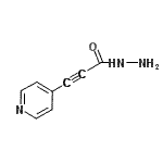 CAS 登录号：78584-34-6， 3-(4-吡啶基)-2-丙炔酰肼
