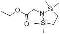 CAS 登录号：78605-23-9， (1-乙氧羰基甲基)-2,2,5,5-四甲基-1-氮杂-2,5-二硅杂环戊烷