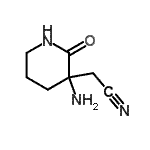 CAS 登录号：786589-54-6， (3-氨基-2-氧代-3-哌啶基)乙腈