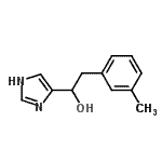 CAS 登录号：786594-30-7， 1-(1H-咪唑-4-基)-2-(3-甲基苯基)乙醇