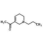 CAS 登录号：786606-22-2， 1-(1-丙基-1,2,5,6-四氢-3-吡啶基)乙酮