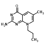 CAS#: 786614-49-1， 2-Amino-6-methyl-8-propylpyrido[2,3-d]pyrimidin-4(8H)-one