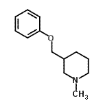 CAS 登录号：786625-69-2， 1-甲基-3-(苯氧基甲基)哌啶