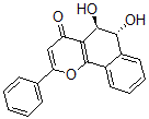 CAS 登录号：78729-84-7， (5R,6R)-5,6-二羟基-2-苯基-5,6-二氢苯并[h]苯并吡喃-4-酮