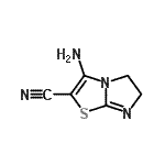 CAS 登录号：787500-08-7， 3-氨基-5,6-二氢咪唑并[2,1-b][1,3]噻唑-2-甲腈