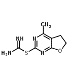 CAS#: 787500-81-6， 4-Methyl-5,6-dihydrofuro[2,3-d]pyrimidin-2-yl carbamimidothioate