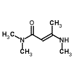 CAS 登录号：787509-86-8， (2E)-N,N-二甲基-3-(甲基氨基)-2-丁烯酰胺