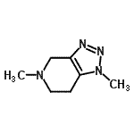 CAS 登录号：787526-95-8， 1,5-二甲基-4,5,6,7-四氢-1H-[1,2,3]三唑并[4,5-c]吡啶