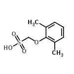 CAS 登录号：787535-63-1， (2,6-二甲基苯氧基)甲烷磺酸