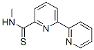 CAS 登录号：78797-03-2， N-甲基-6-吡啶-2-基吡啶-2-硫代甲酰胺