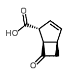 CAS 登录号：78814-70-7， (1R,2R,5R)-7-氧代双环[3.2.0]庚-3-烯-2-羧酸