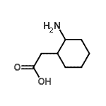 CAS 登录号：78844-19-6， 2-(2-氨基环己基)乙酸