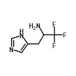 CAS 登录号：788778-86-9， 1,1,1-三氟-3-(1H-咪唑-4-基)-2-丙胺